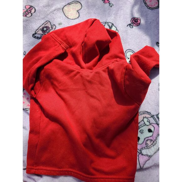 Sweet Blue Crush Girls 2 Year Old 24M Red Hoodie Zipup Jacket Toddlers Baby - Picture 4 of 6